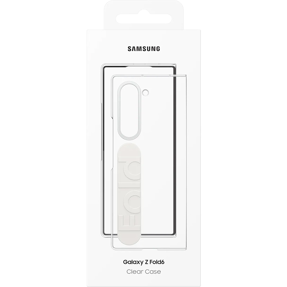 Opakowanie etui od Samsung Clear Case do Galaxy Z Fold6